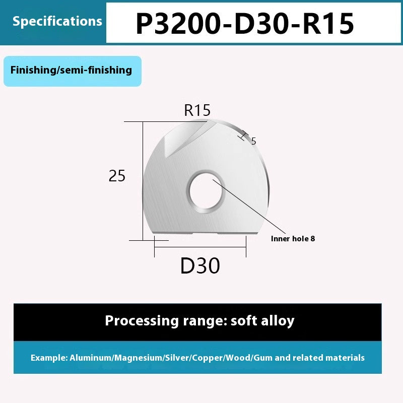 1149-South Lion Ball End Semicircular Inserts Finishing R4R5R6R8R10R12.5R15R16 20ZPFG/BNMP3202 Shandong Denso Pricision Tools Co.,Ltd.